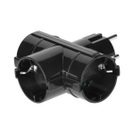 3x2P+Z must OR-AE-13184(GS)/B schuko splitter