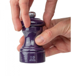 Peugeot pipraveski Bistro Pepper Mill, Aubergine Varnished Wood, 10cm, lilla