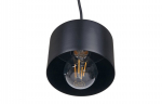 E27 LED Elza x1 ripplaevalgusti - must