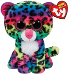 Pl&uuml;&uuml;sist m&auml;nguasi Ty Beanie Boos DOTTY v&auml;rviline leopard, 15 cm, TY37189