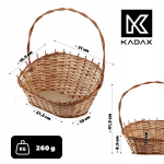 Kingikorv Punutud korv V&auml;ike