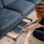 Majapidamisredel 2-astmeline kokkupandav terasredel, 150 kg