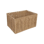 Home4You vitstest korv Max Sara, 36x26x20 cm