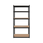 Metallist hoiuriiul 180x90x40, must