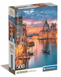Clementoni pusle 500 Compact Lighting Veneetsia 35542