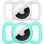 Silikoonist Airtag hoidikud kassi v&otilde;i koera kaelarihma jaoks, 1 komplekt