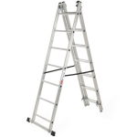 Alumiiniumredel, universaalne, 3x7, kokkupandav, kahepoolne, tugev, + konks