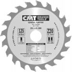 291.125.20H CMT Puusaag 125x20x20Z / universaalne saagimine