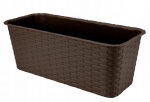 R&otilde;dupott rotangist kast pruun 40 cm, 40 cm