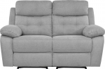 Diivan 2 Seater Manuel Lightgrey Fabric