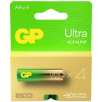 Patareid GP Ultra alkaline AA / LR6, 4 tk