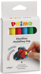 Plastiliin PRIMO, 6 v&auml;rvi