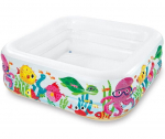 V&auml;rviline t&auml;ispuhutav lastebassein muster 159x159x50 cm