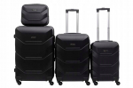 Kohvrite komplekt 4in1 Bagia, must