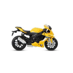Mootorratta mudel Daffi MSZ Yamaha YZF-R1 M-319 33198, kollane