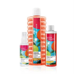 Kosmeetikakomplekt Avon Senses Tropical Mexicana: kehasprei, 100 ml + vannivaht, 500 ml + du&scaron;igeel, 250 ml