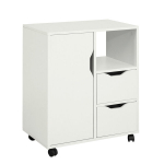 SoBuy printeri tabel, printerikapp, printeri m&ouml;&ouml;bel FBT105-W