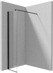 Walk-in du&scaron;isein Deante Kerria Plus, must, 30x200 cm