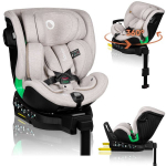 Lionelo Harmony i-Size Beige Sand 4in1 turvatool, 40&ndash;150 cm, ISOFIX, liivav&auml;rvi