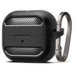 K&otilde;rvaklappide &uuml;mbris Spigen Rugged Armor, must