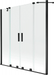 Vannisein Mexen Velar Duo II, must, 160x150 cm
