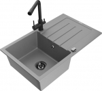 Graniidist k&ouml;&ouml;givalamu Mexen Bruno koos segisti ja sifooniga, Grey/Black