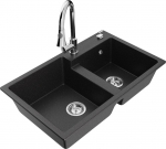 Graniidist k&ouml;&ouml;givalamu Mexen Tomas koos segisti ja sifooniga, must/h&otilde;bedane