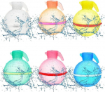 Sunshine Smile korduvkasutatavate veepommide komplekt, 6 t&uuml;kki