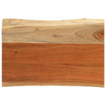 vidaXL Seinariiul 50x40x3,8 cm Akaatsiapuidust Natural Edge