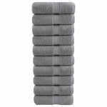 vidaXL Premium K&uuml;lalisr&auml;tikud 10 tk Hall 30x50 cm Puuvill