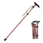 Kokkupandav alumiiniumkepp Kasman Cane Brown