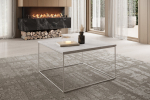 Kohvilaud Furniture Roni, liiva/valge