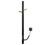 Elektriline k&auml;ter&auml;tikuivati Enkel Home/Office/Hotel Black-Wood, 15x75 sm, 60 W