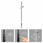 Elektriline k&auml;ter&auml;tikuivati ENKEL HOME/OFFICE/HOTEL CHROME, 15x75 sm, 60 W