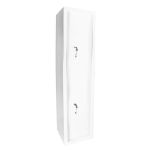 Trekker relvakapp 5 relvale AS500, valge