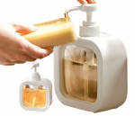 Dosaator, mahuti vedelseebi jaoks, l&auml;bipaistev valge, 500 ml