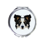 Border Collie - peegel pildiga ja geomeetrilise m&auml;rgiga br&auml;ndilt Art-Dog, XS