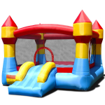 Costway Bouncy Castle t&auml;ispuhutav m&auml;nguloss, lium&auml;giga v&auml;rviline 370 x 280 x 230 cm