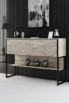 Konsool Luxe Travertine, must