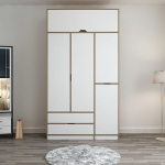 Riidekapp Asir Elina 8911, valge