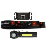 Esilatern XPE LED ja COB LED ning magnetiga, Must v&auml;rv