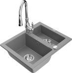 Graniidist k&ouml;&ouml;givalamu Mexen Carlos segisti ja sifooniga, Grey/Chrome