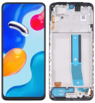 LCD + puuteekraan Xiaomi REDMI NOTE 11 4G (INCELL) Raam must