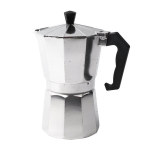 6 tassi alumiiniumist Moka poti kaheksanurkse kohvimasina kodu espresso kohvimasina jaoks