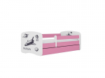 Lastevoodi ilma madratsita/sahtliga Kocot Kids BabyDreams Pink nasa, roosa