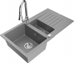 Graniidist k&ouml;&ouml;givalamu Mexen Matias segisti ja sifooniga, Grey/Chrome