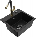 Graniidist k&ouml;&ouml;givalamu Mexen Milo segisti ja sifooniga, must/kuldne