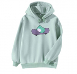 Naiste fliisist dressipluus Kawaii, Green-1