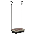Vibratsiooniplaat Vibratsioonitreener Vibratsiooniseade Fitnessitreener LED-ekraan USB-k&otilde;lar Treeningurihmad Kaugjuhtimispult
