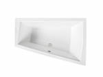 Vann Besco Intima Duo koos viimistlusega, 170x125 cm, parempoolne